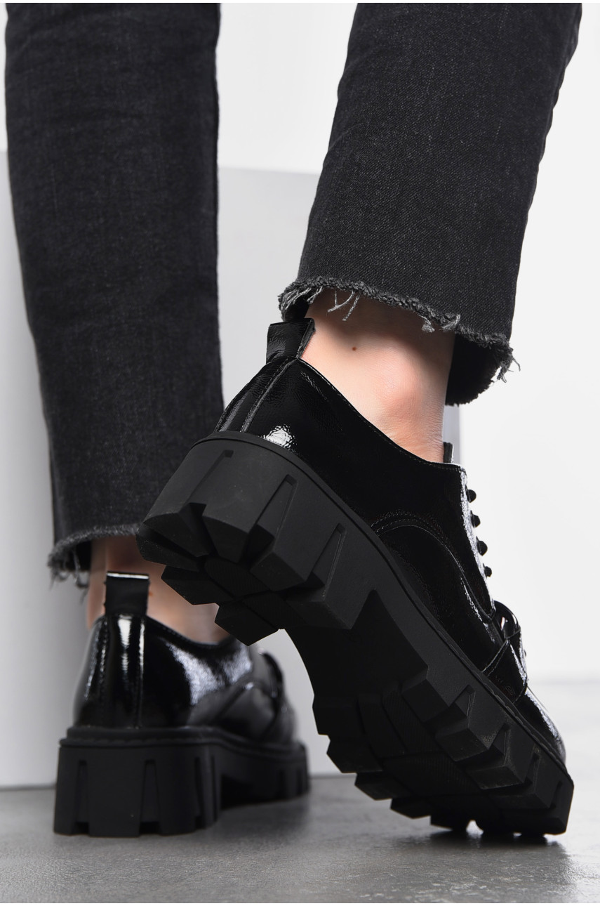 Лофери жіночі чорного кольору Y81-1 197539 Лофери жіночі чорного кольору Y81-1 197539