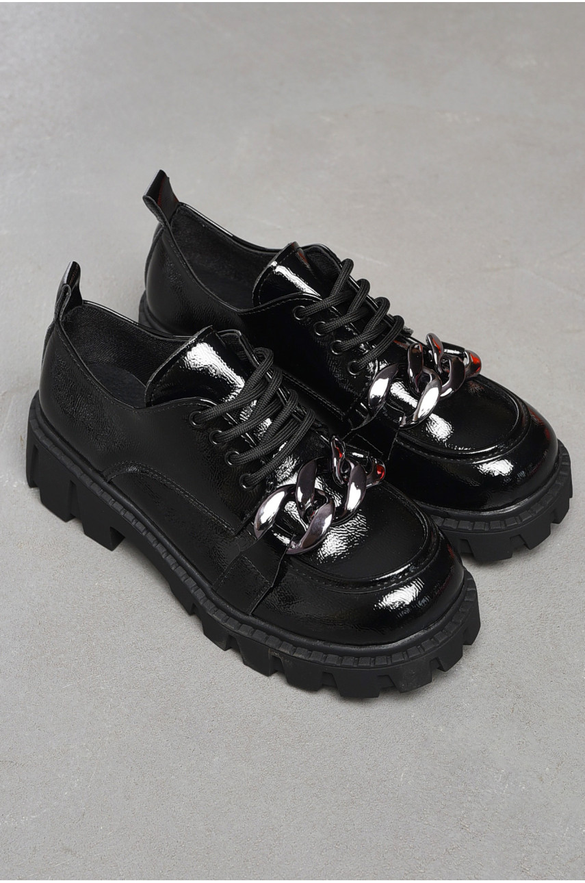 Лофери жіночі чорного кольору Y81-1 197539 Лофери жіночі чорного кольору Y81-1 197539