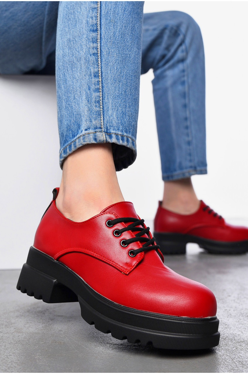 Лофери жіночі темно-червоного кольору Y57-2 197541 Лофери жіночі темно-червоного кольору Y57-2 197541