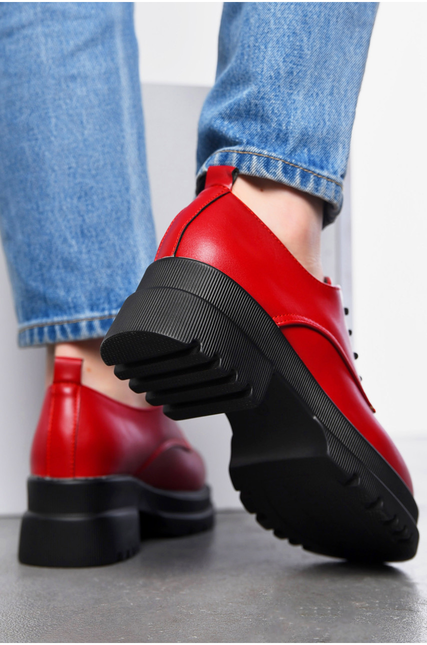 Лофери жіночі темно-червоного кольору Y57-2 197541 Лофери жіночі темно-червоного кольору Y57-2 197541