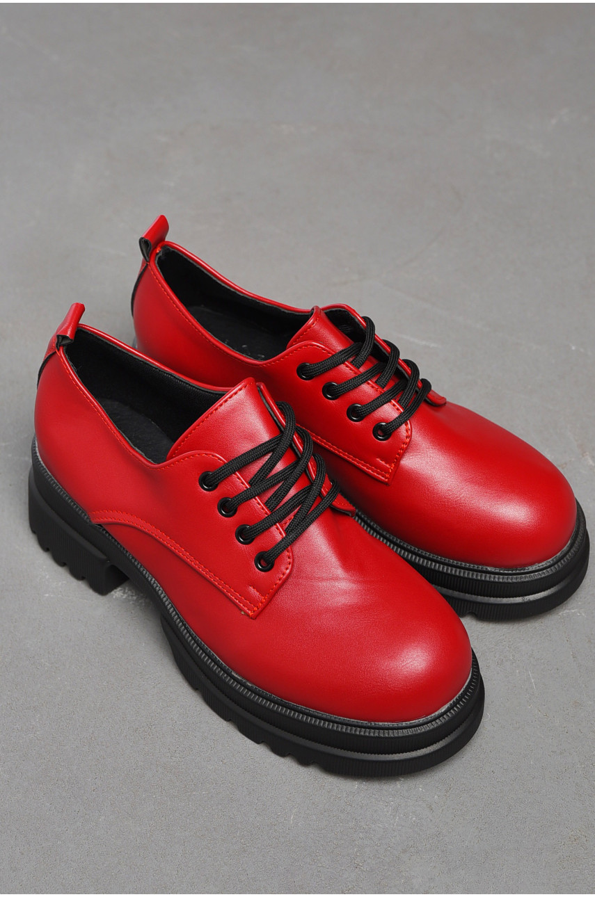 Лофери жіночі темно-червоного кольору Y57-2 197541 Лофери жіночі темно-червоного кольору Y57-2 197541