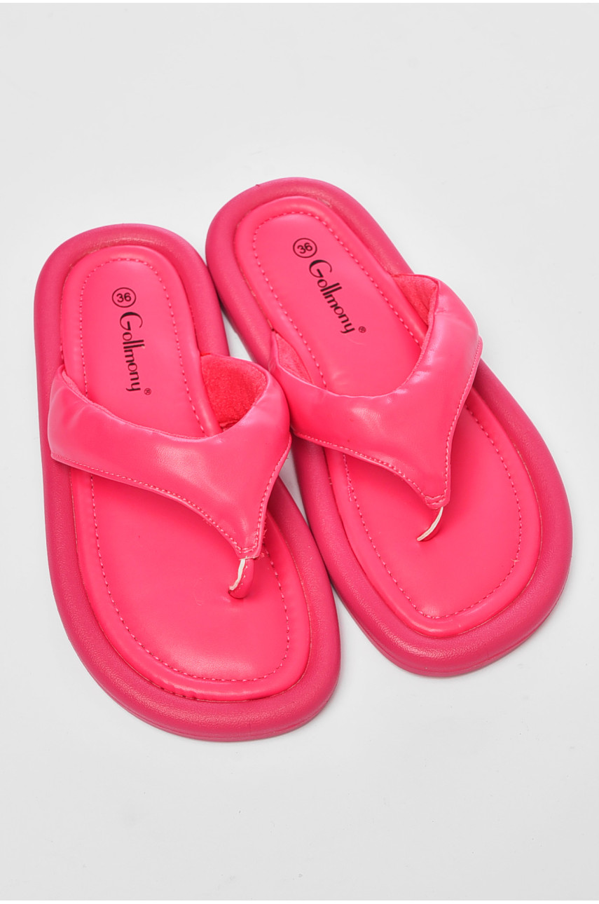 В`єтнамки жіночі малинового кольору 9029-3 197545