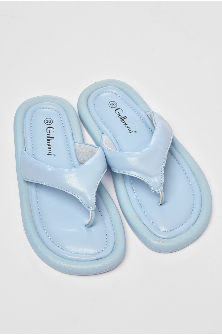 В`єтнамки жіночі блакитного кольору 9029-5 197546