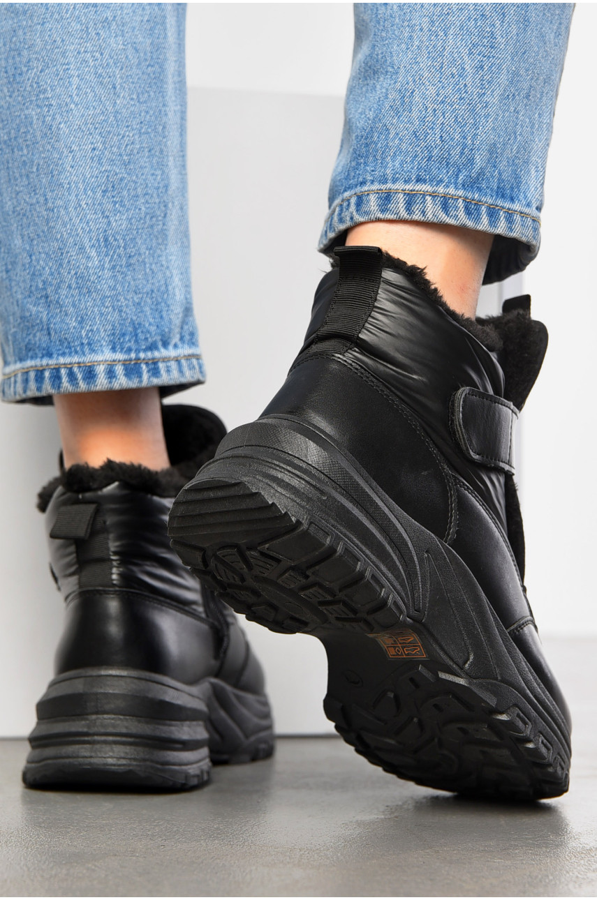 Ботинки женские зимние черного цвета 2315-2 197566 Ботинки женские зимние черного цвета 2315-2 197566