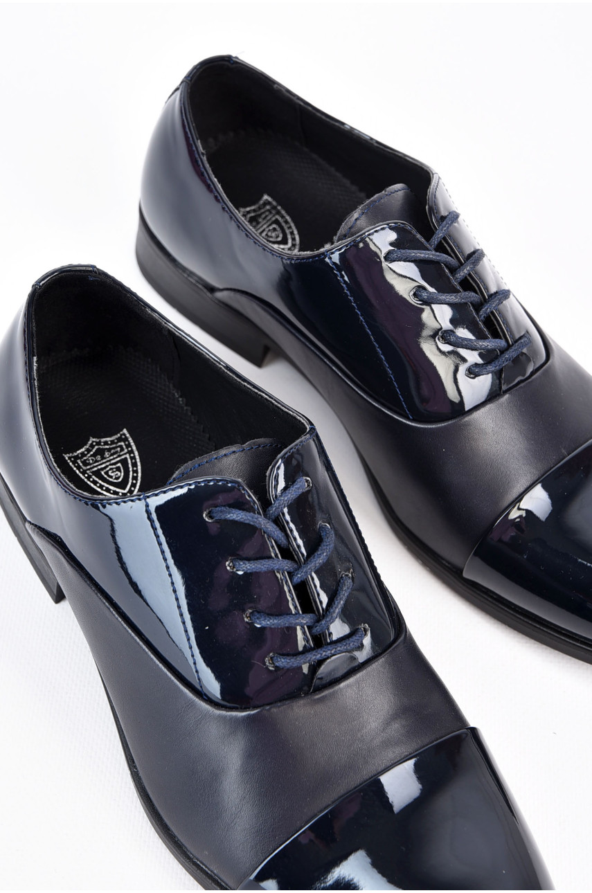 Туфлі чоловічі темно-синього кольору 12232-136 197650