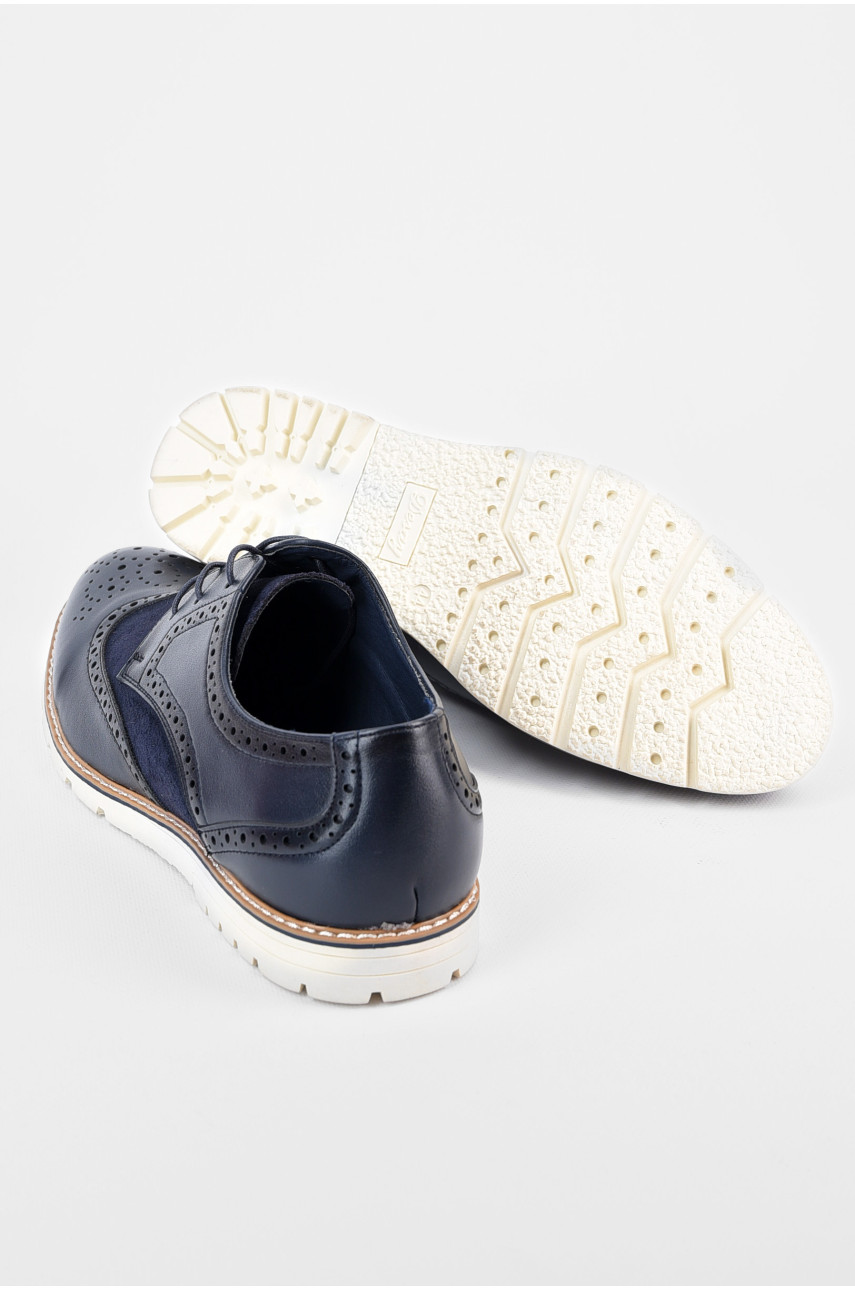 Туфлі чоловічі темно-синього кольору 2120-72 197652