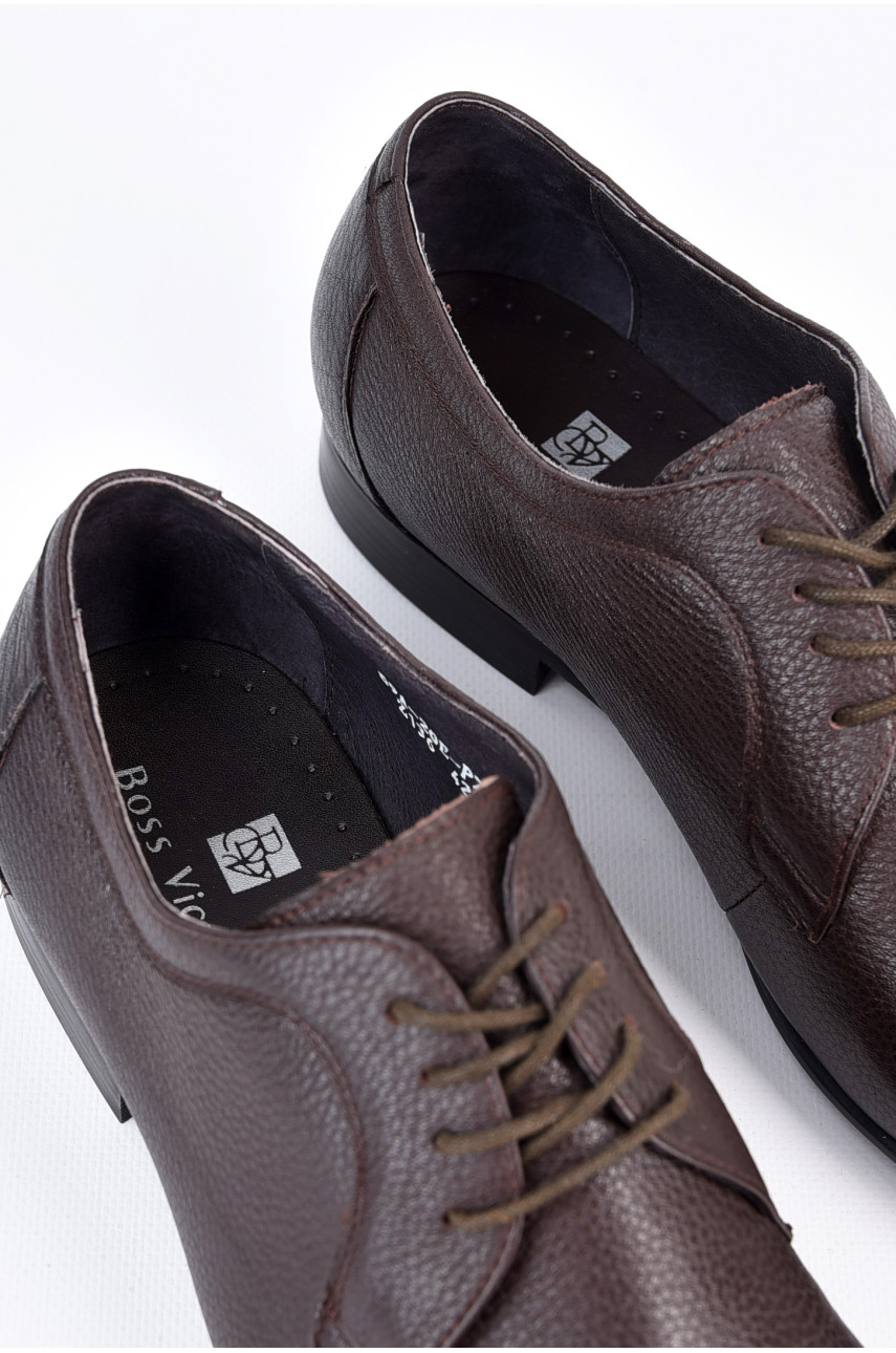 Туфли мужские коричневого цвета 136 197660