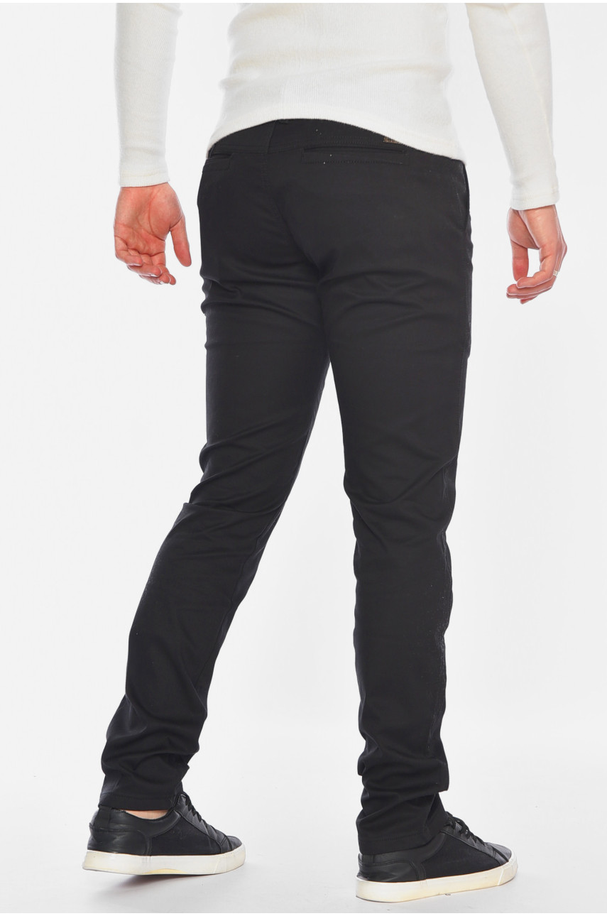 Штаны мужские чёрного цвета 9410 197683 Штаны мужские чёрного цвета 9410 197683
