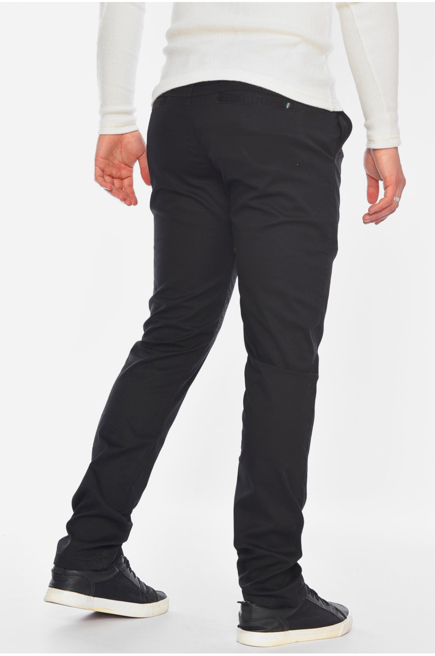 Штаны мужские чёрного цвета 9408 197686