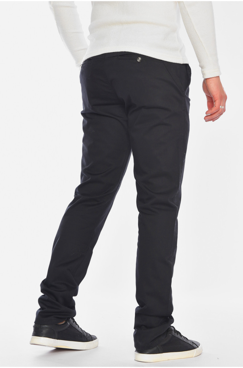 Штаны мужские чёрного цвета 90566 197688 Штаны мужские чёрного цвета 90566 197688