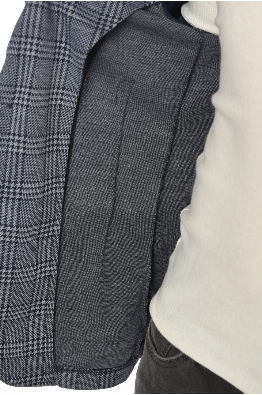 Пиджак мужской синего цвета 197699 Пиджак мужской синего цвета 197699