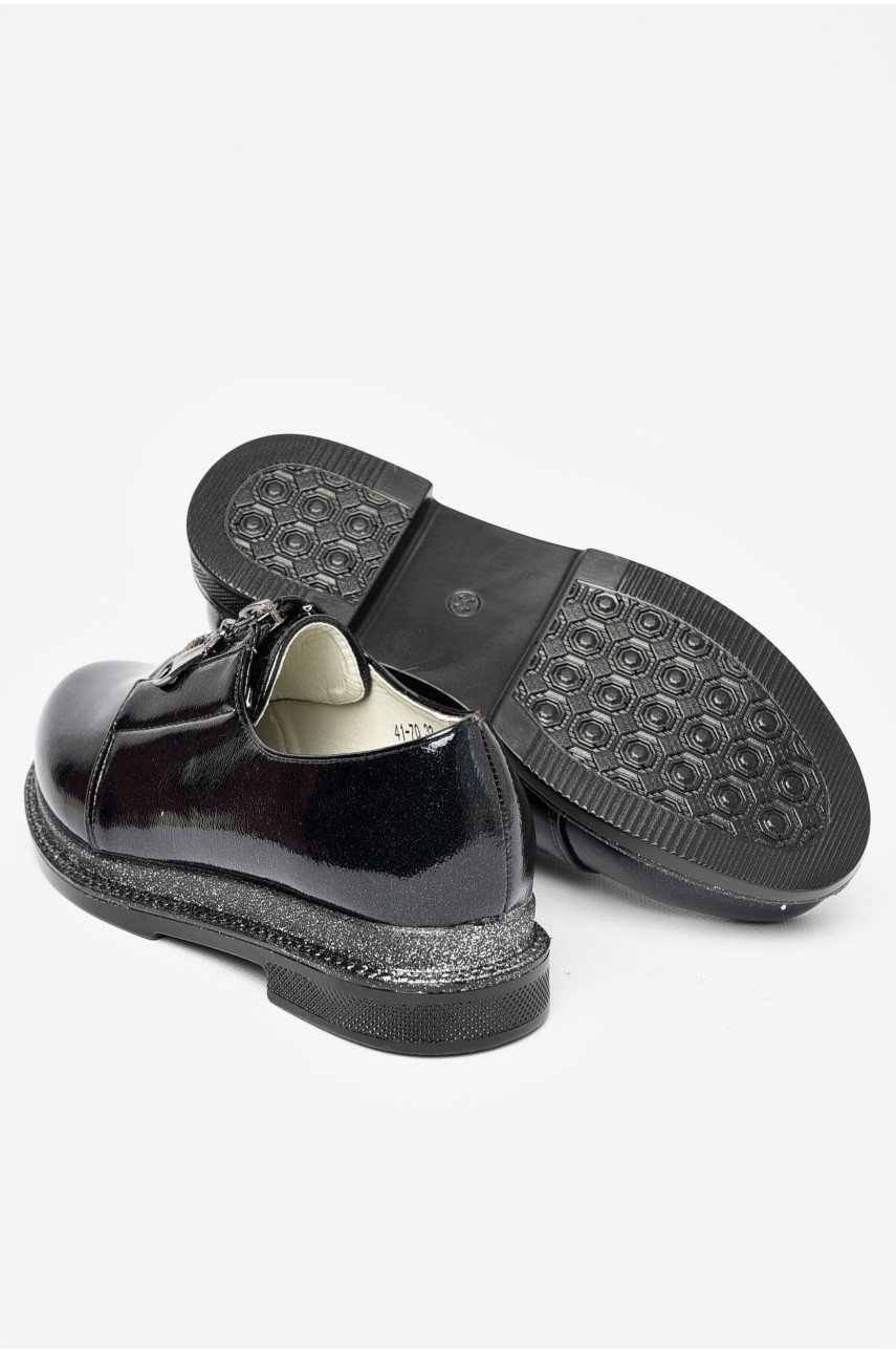 Туфлі дитячі для дівчинки чорного кольору 41-70 197739