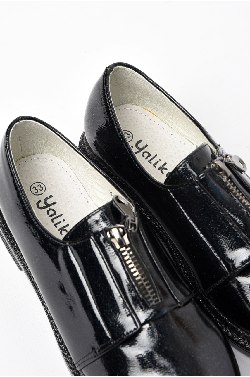 Туфлі дитячі для дівчинки чорного кольору 41-70 197739