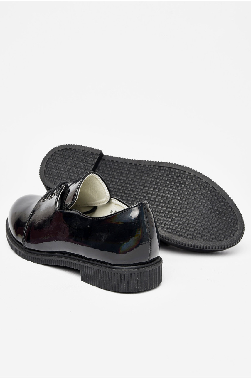 Туфли детские для девочки черного цвета 41-5 197744