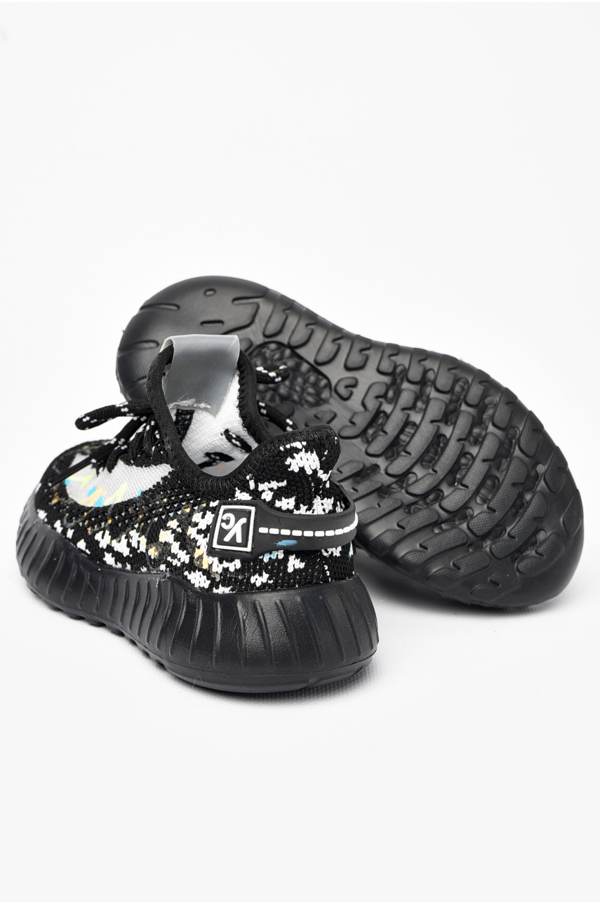 Кроссовки детские черного цвета текстиль 10149-0 197823 Кроссовки детские черного цвета текстиль 10149-0 197823