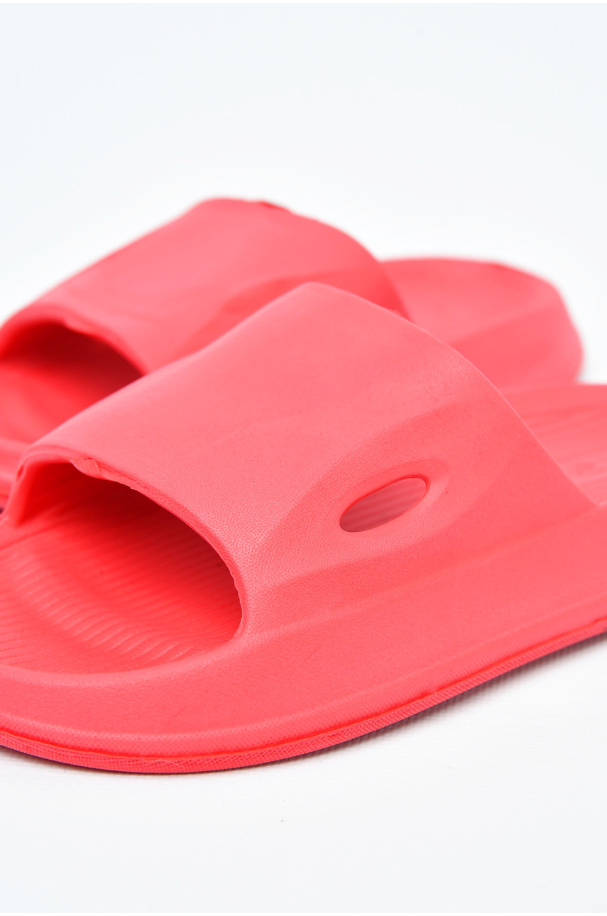Шлепки детские для девочки пена красного цвета ППЖ-06 197851