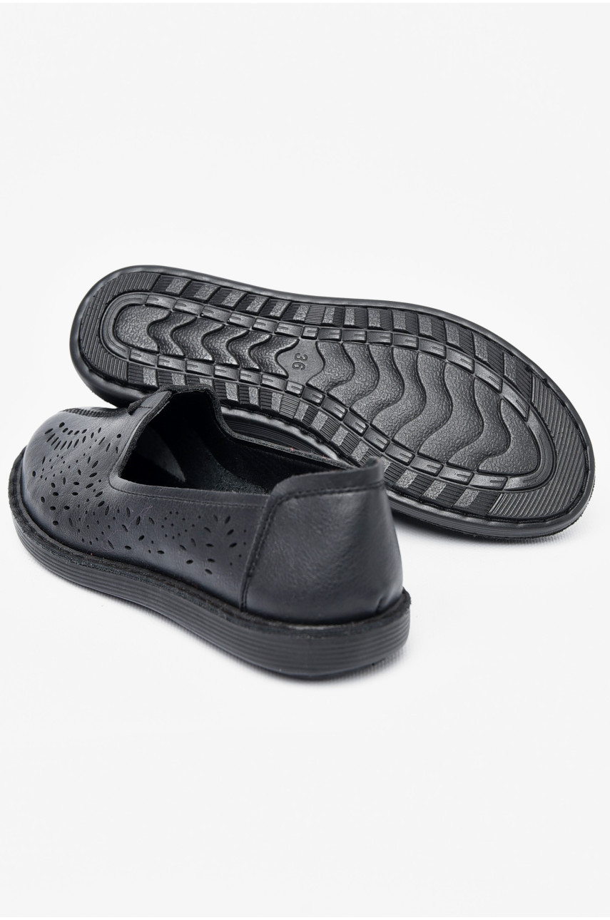 Туфлі жіночі чорного кольору 52-1 197921 Туфлі жіночі чорного кольору 52-1 197921