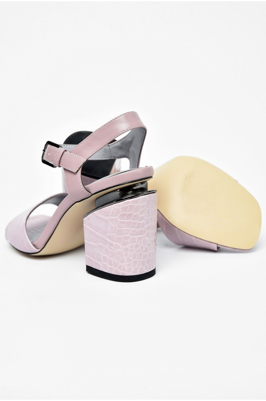 Босоножки женские сиреневого цвета 093-11 197936 Босоножки женские сиреневого цвета 093-11 197936