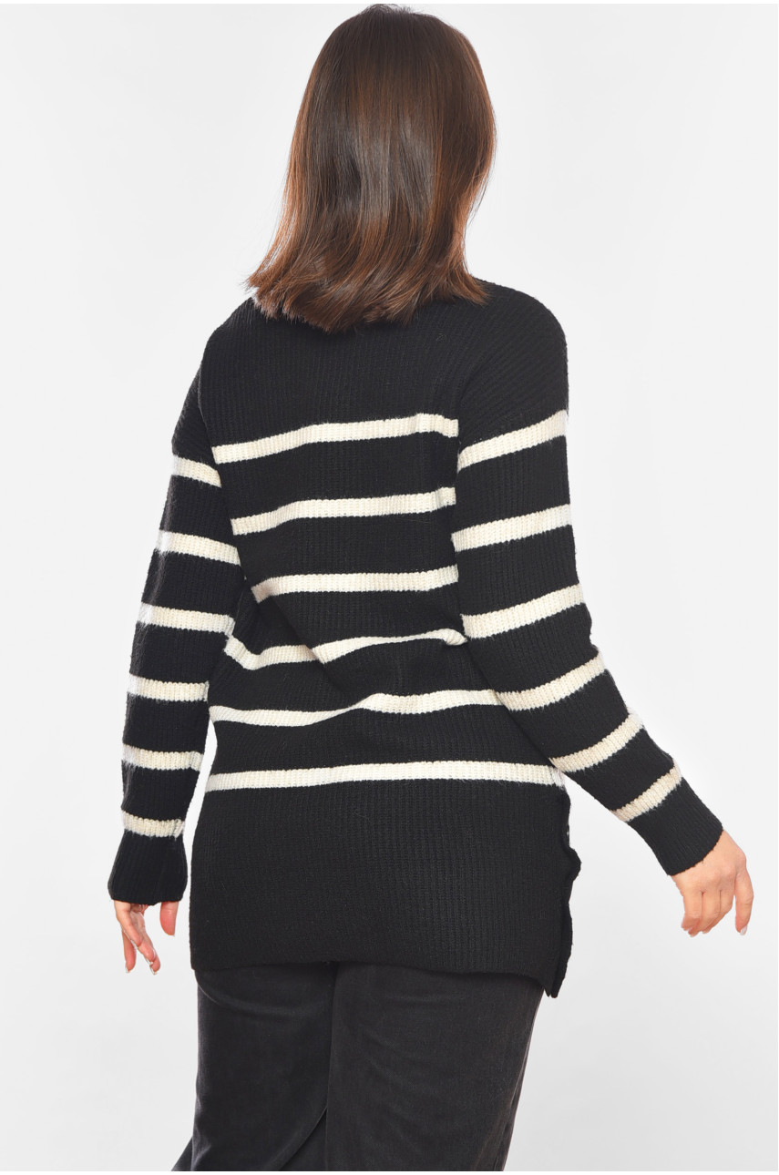 Свитер женский черного цвета 197941 Свитер женский черного цвета 197941