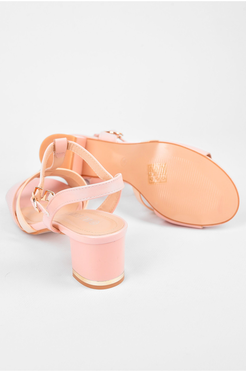 Босоножки женские розового цвета а6-3 197959 Босоножки женские розового цвета а6-3 197959