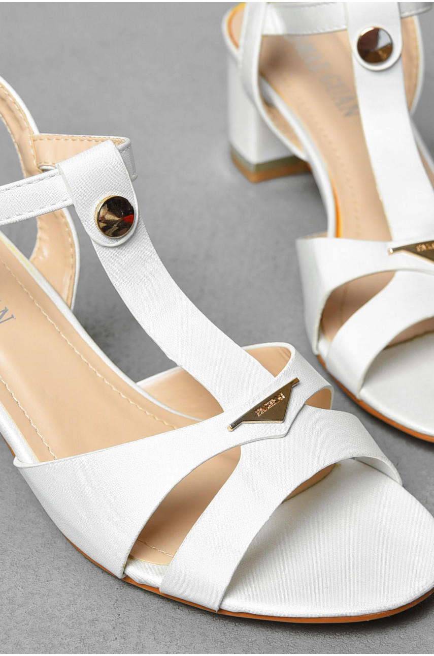 Босоножки женские белого цвета а9-8 197961 Босоножки женские белого цвета а9-8 197961
