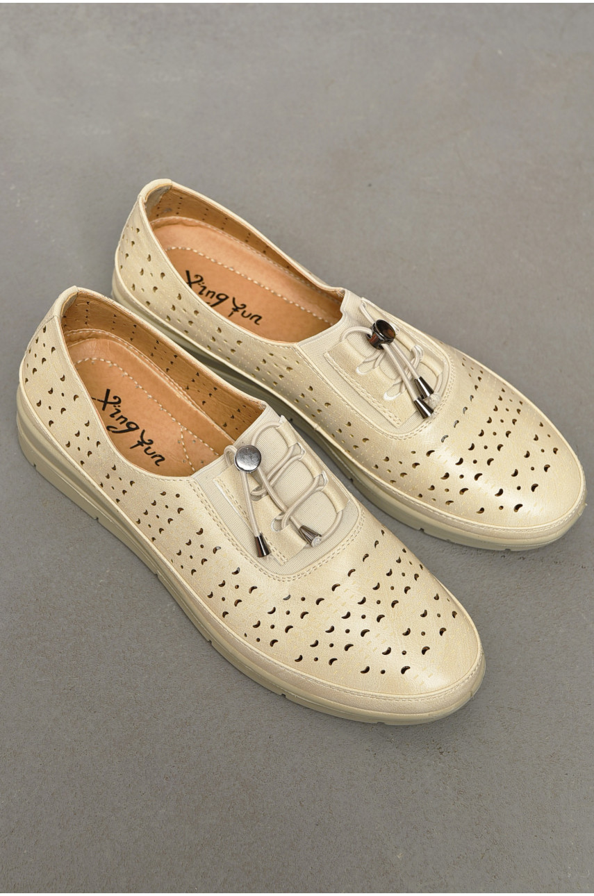 Туфлі жіночі бежевого кольору 03-7 197977 Туфлі жіночі бежевого кольору 03-7 197977