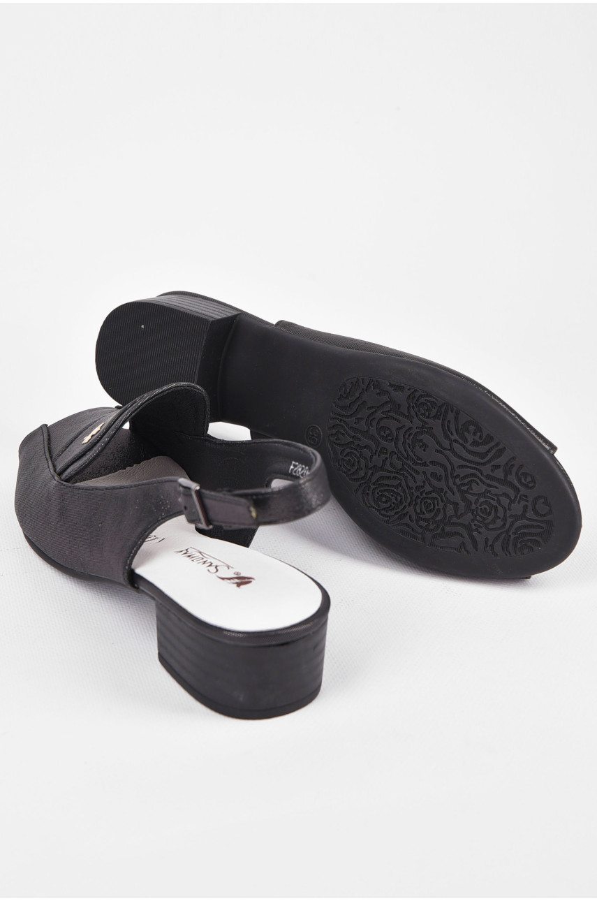 Босоножки женские черного цвета 2820-7 197990