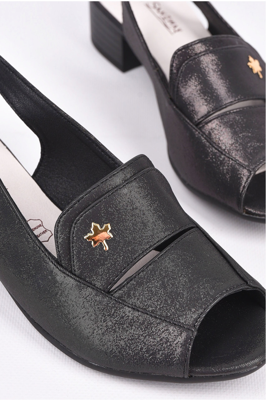 Босоножки женские черного цвета 2820-7 197990