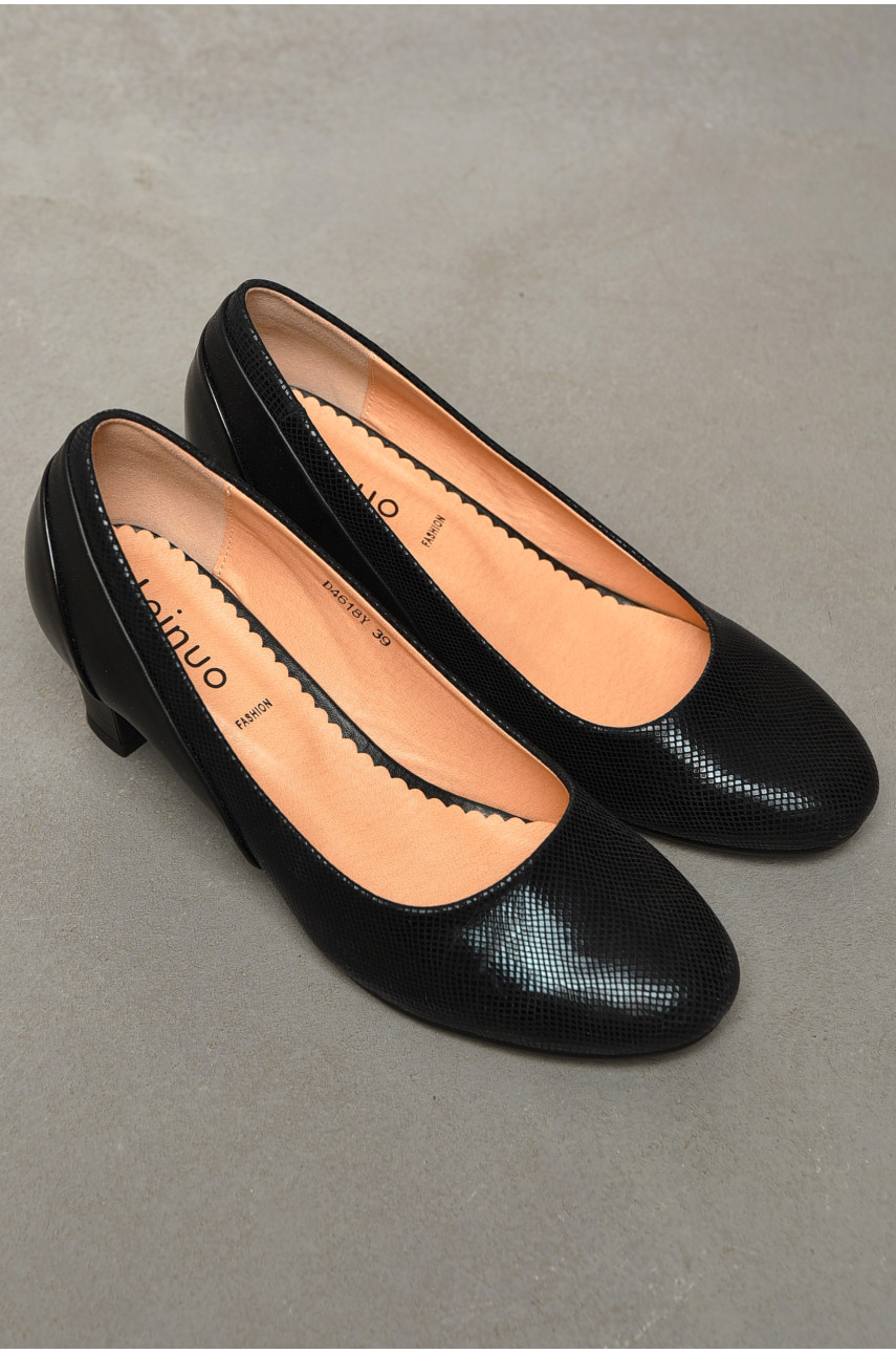 Туфлі жіночі чорного кольору 46184 197991 Туфлі жіночі чорного кольору 46184 197991