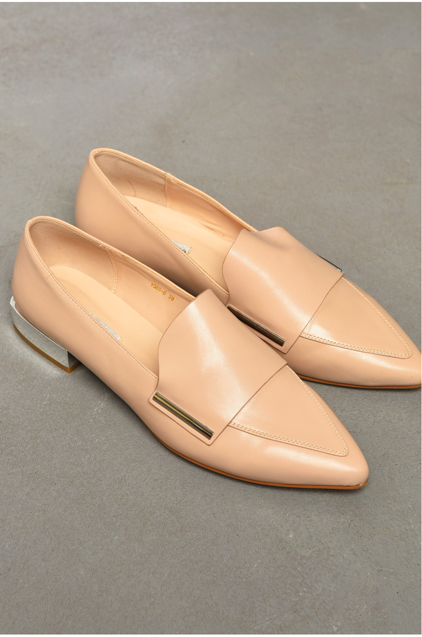 Туфлі жіночі бежевого кольору 385-8 198016 Туфлі жіночі бежевого кольору 385-8 198016