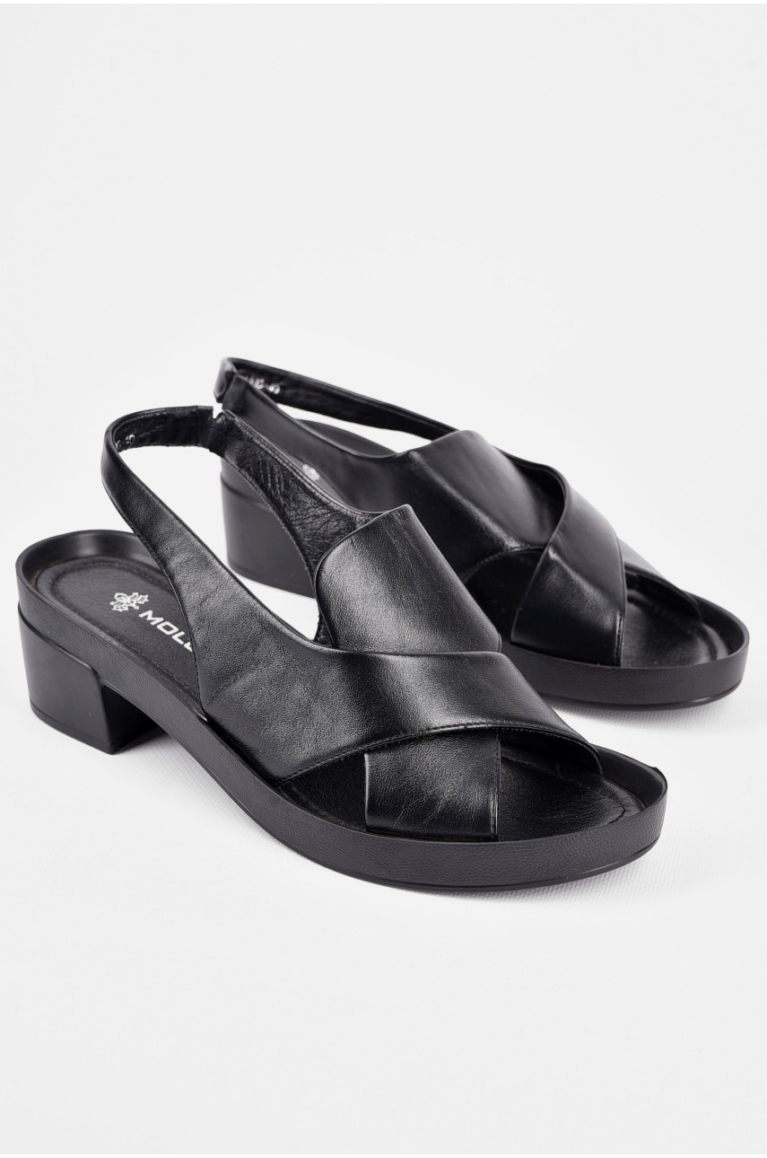 Босоножки женские черного цвета 1103 198025 Босоножки женские черного цвета 1103 198025