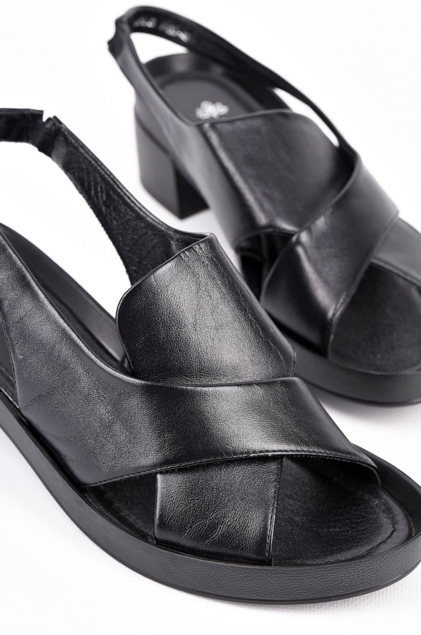 Босоножки женские черного цвета 1103 198025 Босоножки женские черного цвета 1103 198025