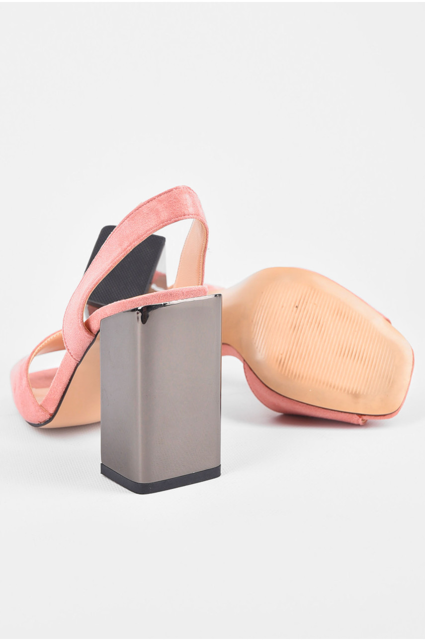 Босоніжки жіночі пудрового кольору 062-12 198081 Босоніжки жіночі пудрового кольору 062-12 198081