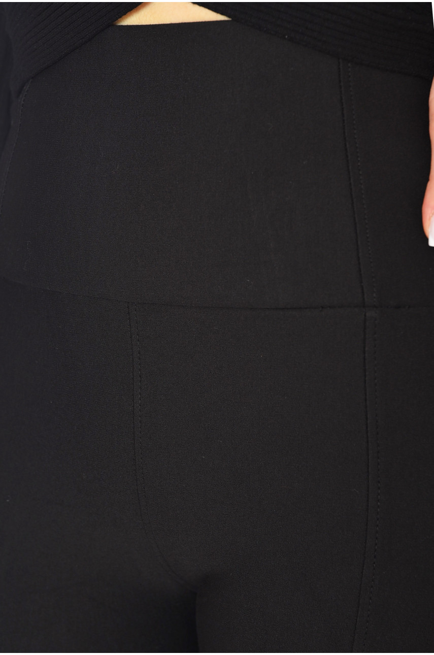 Лосины женские черного цвета 198148