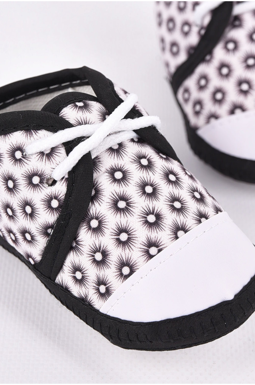 Пинетки детские черного цвета 198335