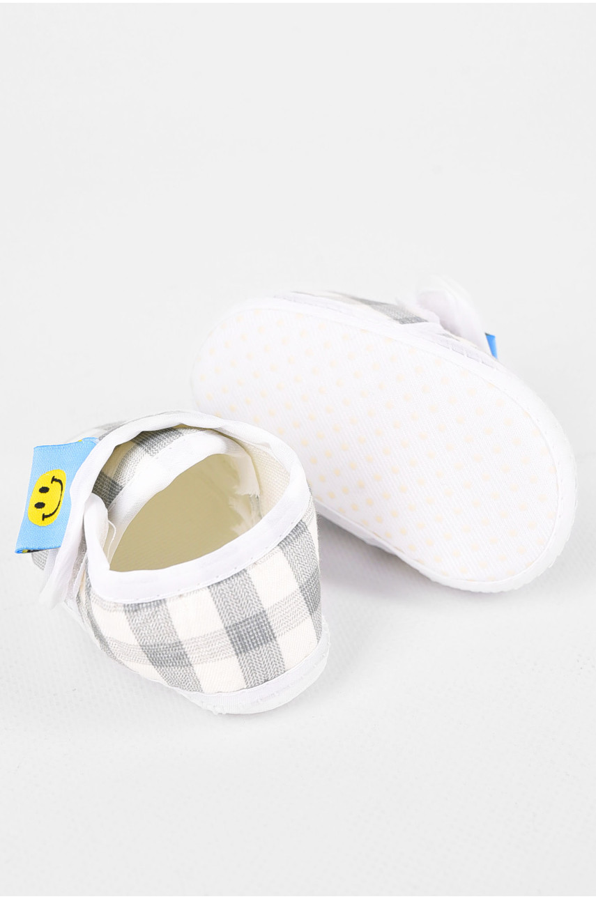 Пінетки дитячі сірого кольору 198352