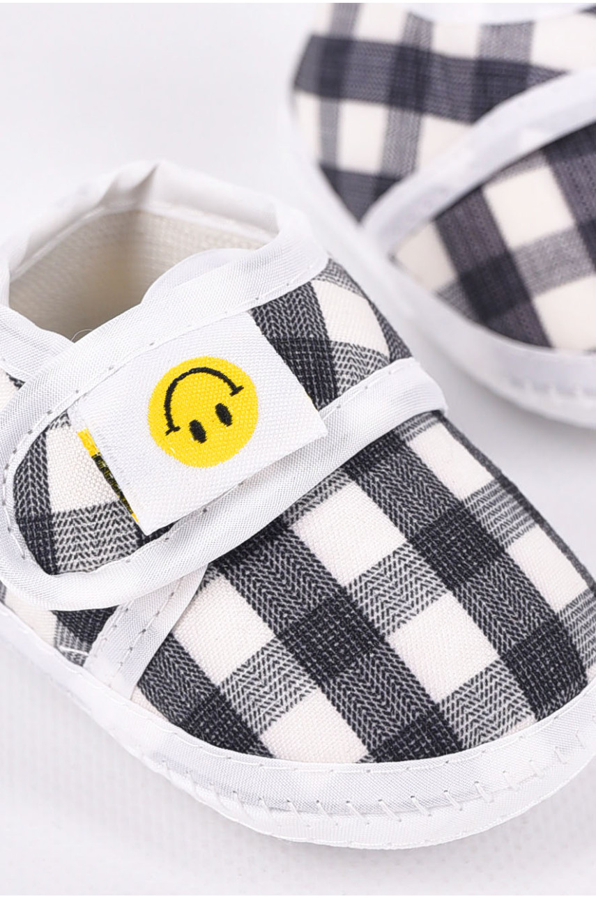 Пинетки детские черного цвета 198353