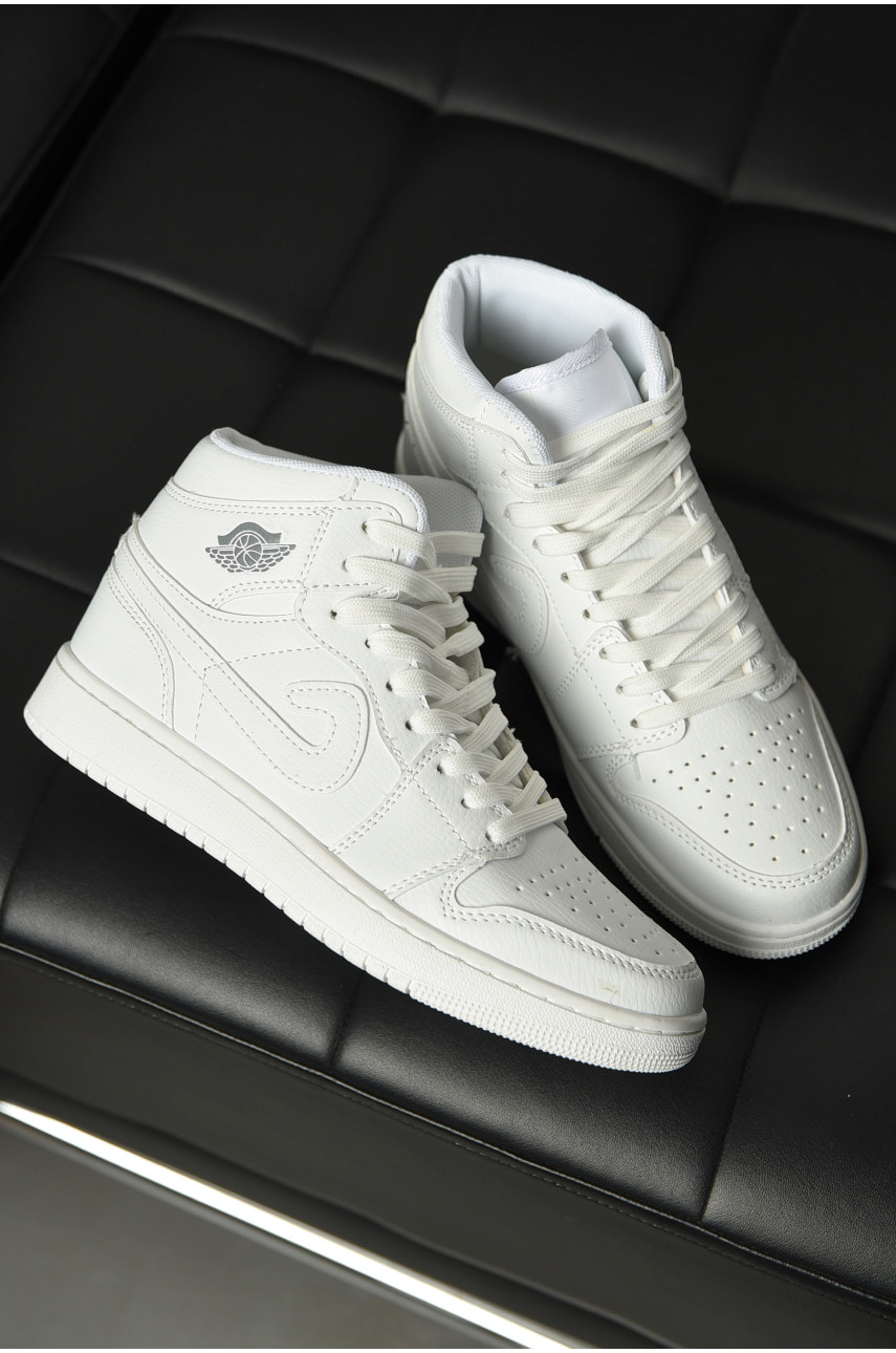 Кросівки жіночі білого кольору на шнурівці в2173-2 198385 Кросівки жіночі білого кольору на шнурівці в2173-2 198385