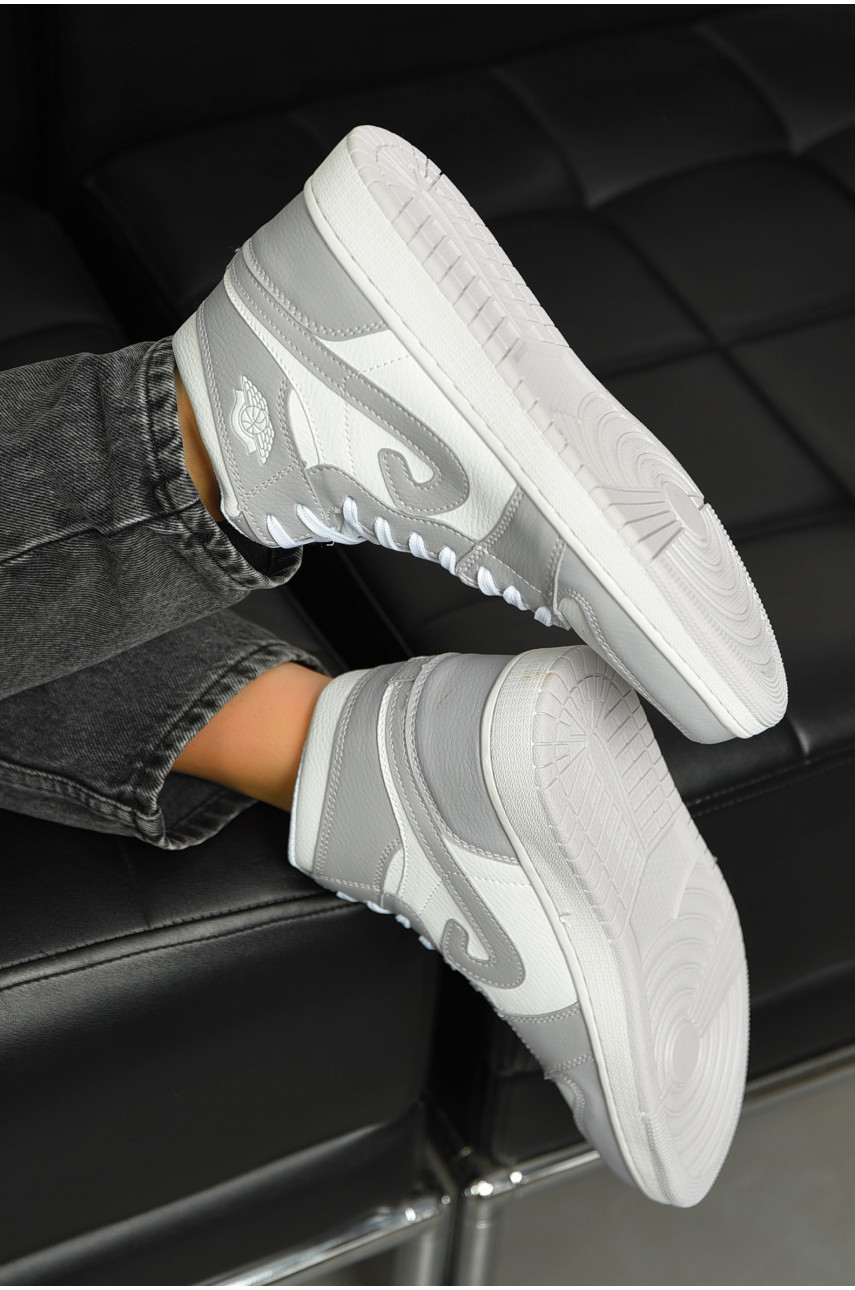 Кросівки жіночі сірого кольору на шнурівці в2173-11 198388 Кросівки жіночі сірого кольору на шнурівці в2173-11 198388