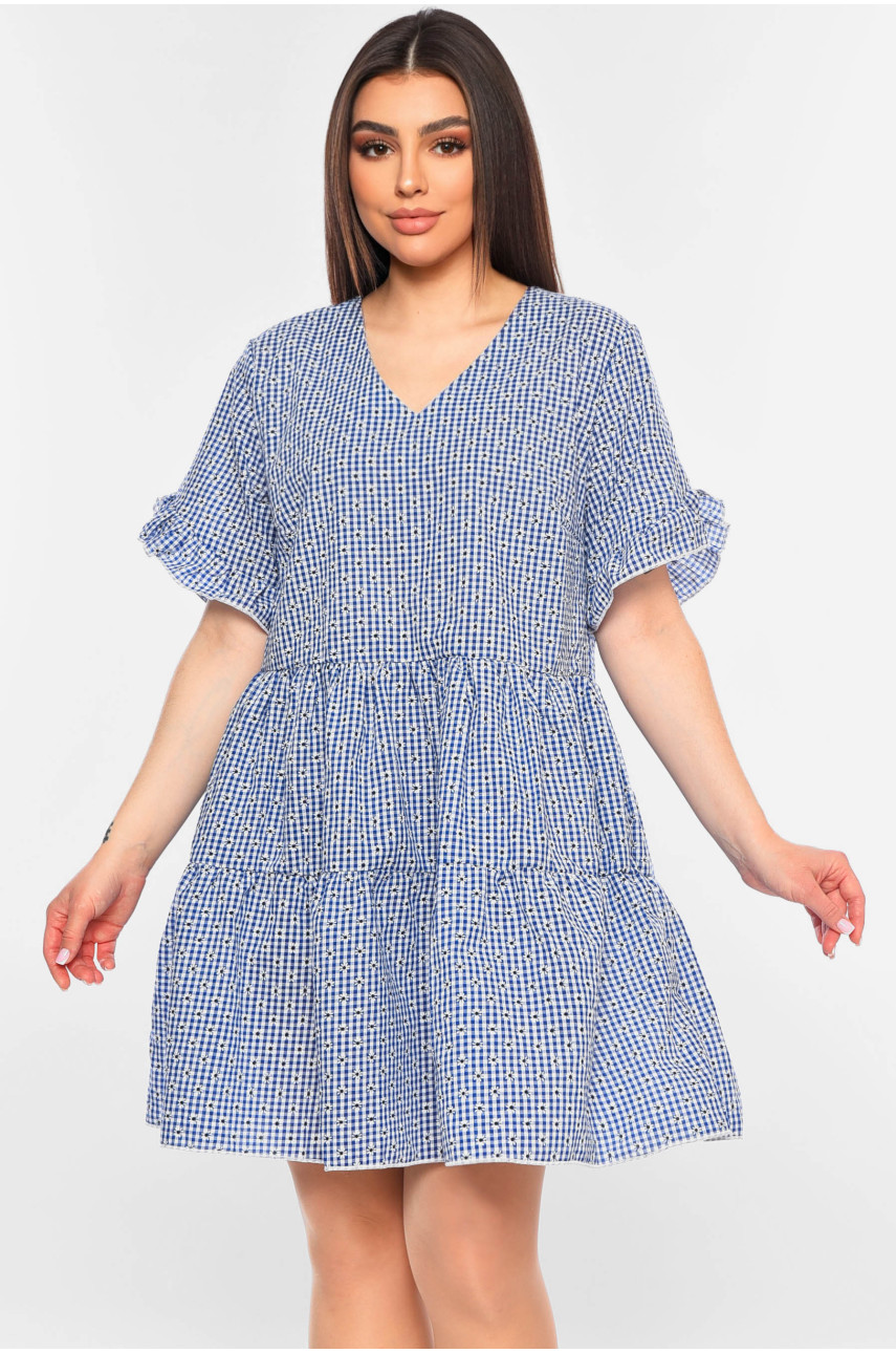 Платье женское синего цвета 544 198408