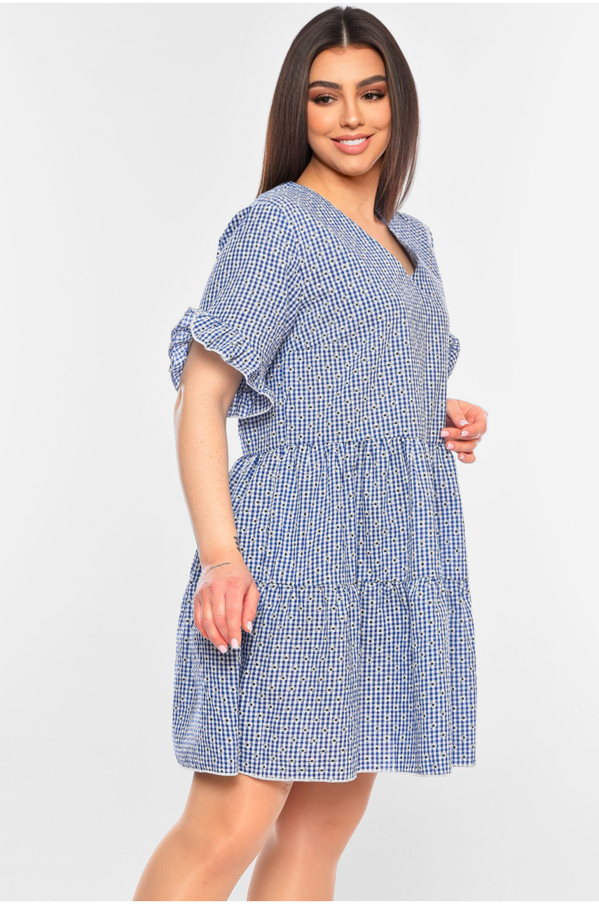 Платье женское синего цвета 544 198408