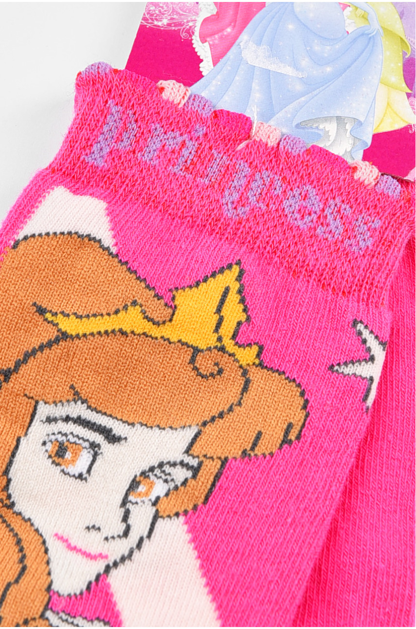 Шкарпетки дитячі демісезонні рожево-сірого кольору 198445 Шкарпетки дитячі демісезонні рожево-сірого кольору 198445