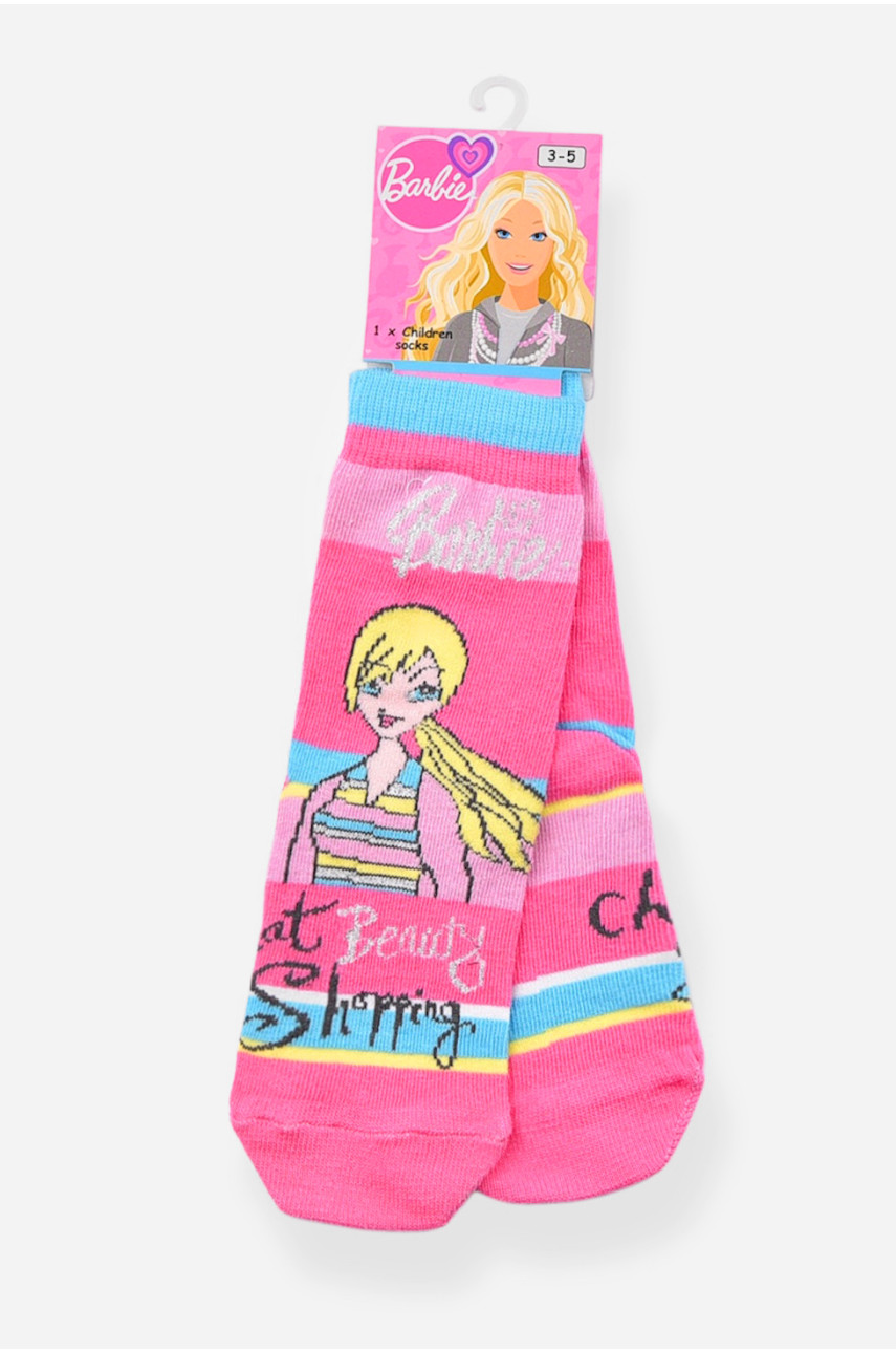 Шкарпетки дитячі демісезонні рожевого кольору 198449 Шкарпетки дитячі демісезонні рожевого кольору 198449