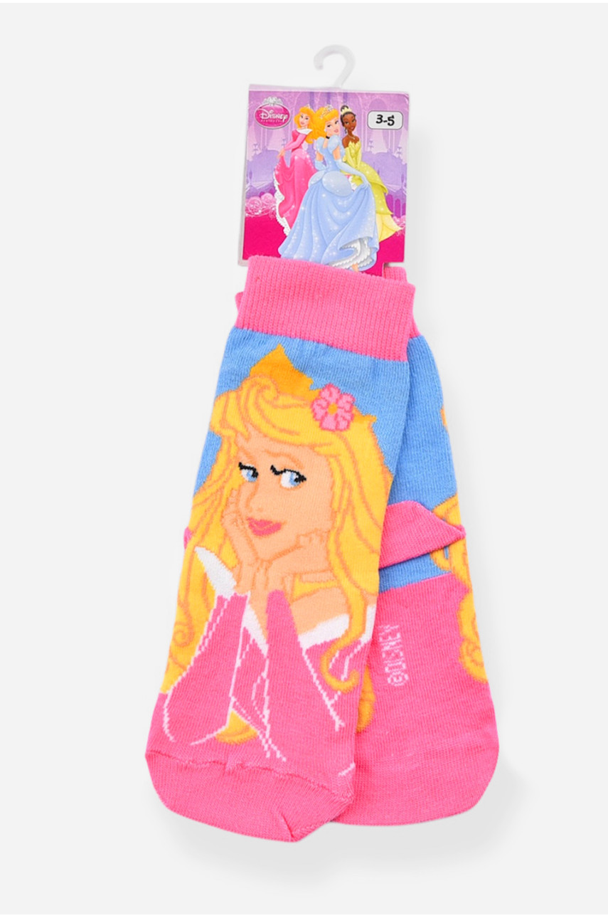 Шкарпетки дитячі демісезонні рожевого кольору 198452 Шкарпетки дитячі демісезонні рожевого кольору 198452