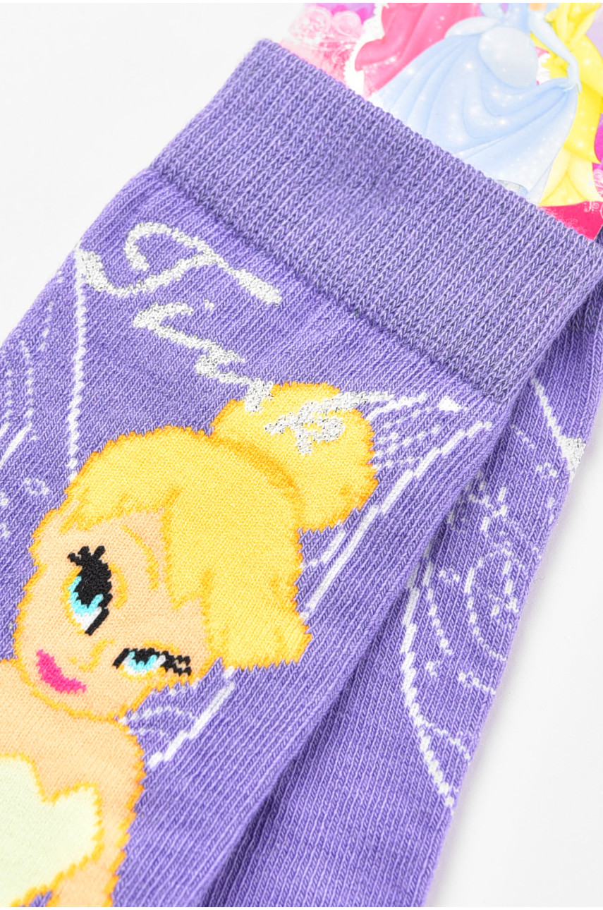 Шкарпетки дитячі демісезонні фіолетового кольору 198458 Шкарпетки дитячі демісезонні фіолетового кольору 198458