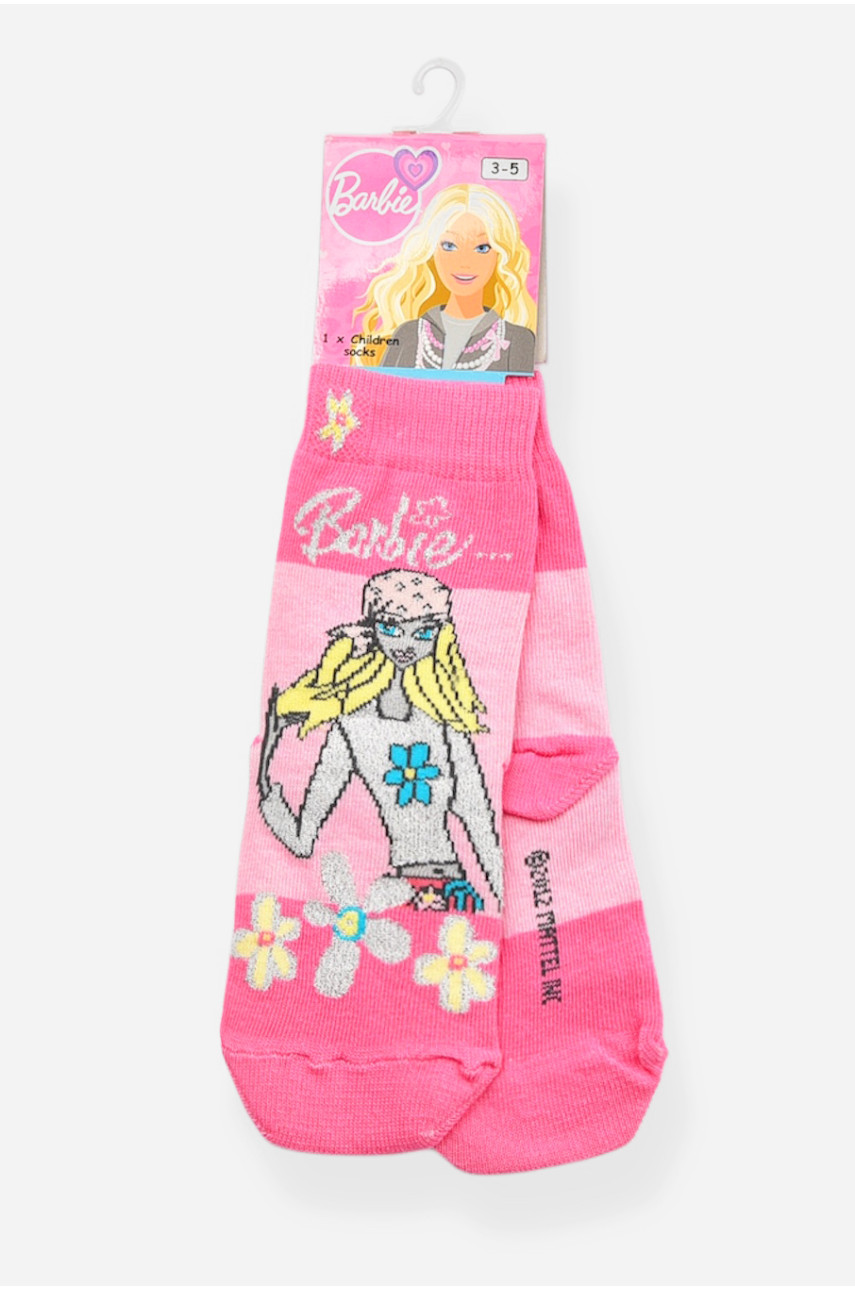 Шкарпетки дитячі демісезонні рожевого кольору 198463 Шкарпетки дитячі демісезонні рожевого кольору 198463