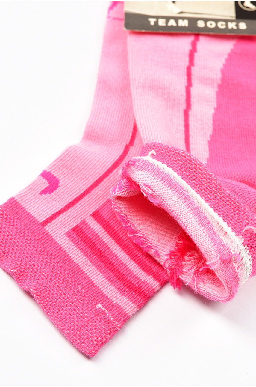 Шкарпетки підліток демісезонні рожевого кольору 198484 Шкарпетки підліток демісезонні рожевого кольору 198484