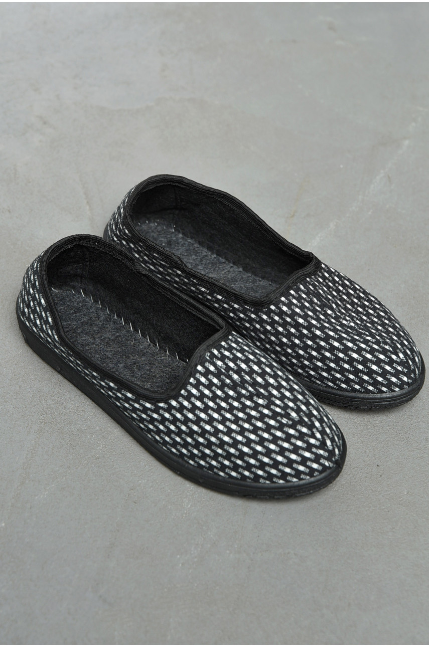 Капці жіночі чорного кольору ТЖ-03 198508