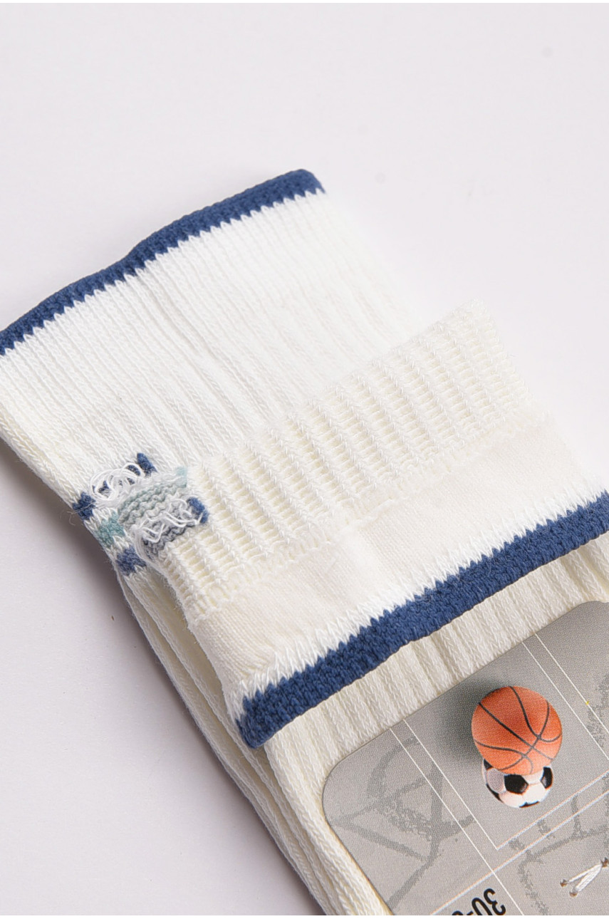 Носки детские демисезонные белого цвета 198528