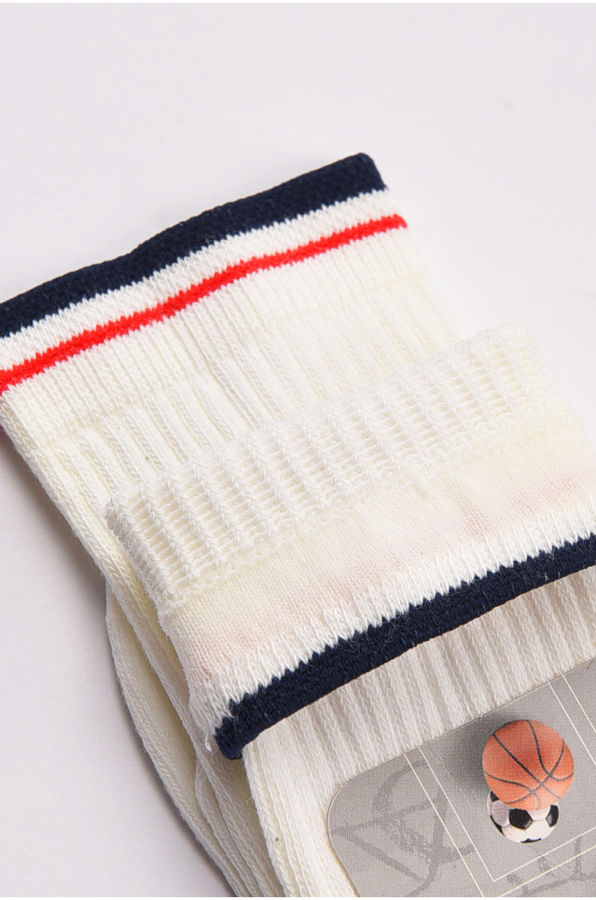 Носки детские демисезонные белого цвета 198529 Носки детские демисезонные белого цвета 198529